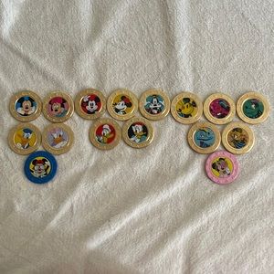 16 Frankford Mickey and Friends Coins